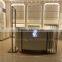accessories display cabinet, wood store furniture, wall mounted display showcase