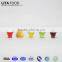 FDA ISO certificate assorted fruit flavors jelly cup confectionery