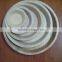 Natural disposable areca plates used for party and functions