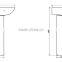 Hebei new style pedestal ceramic basin