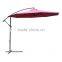 3m Banana Hanging Umbrella Garden Parasol, Sunshade Umbrella Parasol