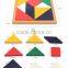 Wooden montessori education toy tangram jigsaw puzzle