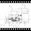 easy to install and to maintain briquette press wood used