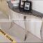 Modern Console table made of stainless steel and marble