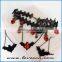 Party decoration unique designs bat black lace halloween choker necklace