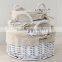 white wicker Basket Product Type Baby Shower Gifts used Small Wicker shower basket