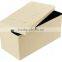 Beige Faux Leather Folding Bench Foot Rest Stool Seat Storage Ottoman