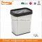 Round Stainless Steel Garbage Trash Bin