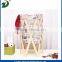 Large laundry storage foldable laundry box with wooden rack