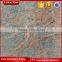 Polished India multicolor red granite tile for floor