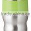 450ml stainless steel inner plastic outer steel vacuum cup/auto mug/Travel mugs with TPR handle