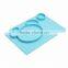 BPA Free silicone placemat food tray for baby