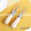 Factory wholesale high quality wood handle cheese fork knife