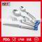 customized cheap stainless steel round handle cutlery for best selling