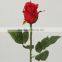 Cheap Silk Single Stem Artificial Rose Decorative Fabric Flowers Wholesale Valentine's Day Gift