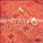 Orange water soluble lace embroidery fabric,fashion embroidered tulle lace