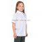 School uniform white shirt for girls and boys wholesale