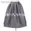 Maxnegio lastest fashion bohemian print umbrella pleated skirt