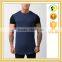 Superfit Cuved Hem Extended Gym Sports t Shirt Man