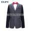 2016 fashion ELPA 100% cotton gray hot sale manufacture school uniform kids blazer