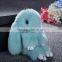 Myfur Popular Lady Bag Charm Real Rabbit Fur Key Ring Car Accessory