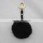 Myfur Customized Colorful Real Rabbit Fur Pom Pom Keychain Accessory for Bag