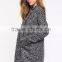 New arrival notch collars women coat elegant long sleeves winter coat woman