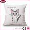 wholeasale custom animal sublimation cute pillow case decorative