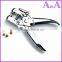 shoe crimping punch tool plier/ leather Button or Eyelet Pliers Hand tools Revolving For Quick Size Adjustment