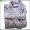 Coral fleece fabric bathrobe for couples bath robe velvet robe