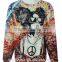 cut and sew sublimation sweatshirts