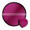 Outdoor 190T Nylon Folding Frisbee Fan With Custom Print