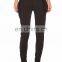 Elastic Waistband Black Women Fitness Leggings Pant