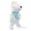 Customized Plush Bear Stuffed Backpacks with Blue Scarf