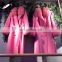 Fashion Long Style Handmade Rose Fur Coats Fashion Girls Wool Coat Women
