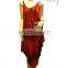 Sexy Summer long Dress Wholesale fashion Tie dye Colorful Dress,handmade tie dye.