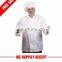 OEM white classic chef coat manufacturer