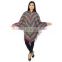Women Ponchos One Size With Hood Long Top Wear With Wool Blend Jacket Winter Fashion Clock Coat Plus Size Clothing Free size