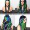 malaysian human hair rainbow lady human hair