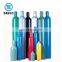 DOT-3AA Certificate GB5099 High Pressure 40L Gas Cylinder For CO2/O2/Ar Gas