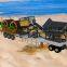 Mobile Sand Washing machine on vehicle