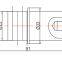 25mm Diameter Ceramic Miniature Ultrasonic Transducer 28khz  For Tea Bag Welder