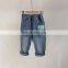 6292 Children Clothing Spring Young Girl Casual Pants Jeans With Pocket
