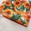 Wholesale Fashion Children Clothes Boutique Outfits Sunflower Ruffle Baby Girls Cotton Set