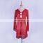 2019 Sexy Beach Dress Cover Ups Hollow Crochet Knitted Beachwear Dresses Tunic Solid Long Pareos Summer See-through Sundress