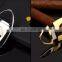 HQJ013S  Hot small vintage zinc alloy double blade cutting cigar cutter parts