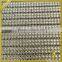 Bling diamante trimming glue hot fix rhinestone crystal net mesh FRM-201