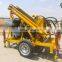 300M Depth double motor  water drilling rig machine price with diesel