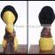 Yellow Head Mannequin Abstract Female head mannequin display hat model H1075