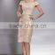 Beautiful Mother of the Bride Dress with Sash and Lace High Quality Cap Sleeve and Short Sleeve Mother of the Bride Dress